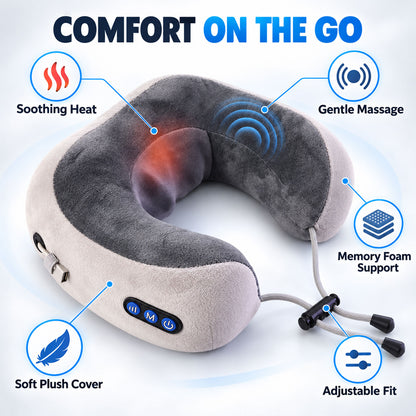 Electric U shape neck massage pillow with heat and USB charging 02.jpg