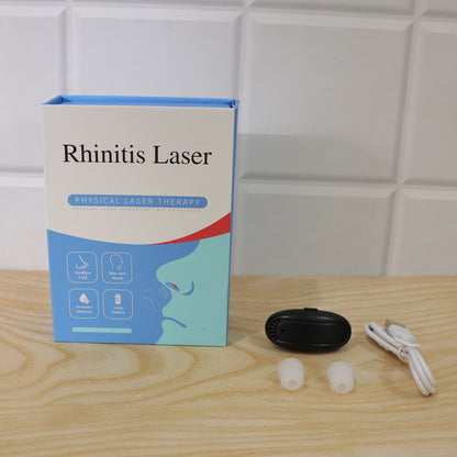 Rhinitis red light nose device live packaging photo