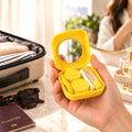 Contact Lens Travel Case Kit with Mirror, Tweezers and Applicator (1 Set)