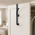 Space Saving Over Door Hook with Multiple Hanging Points for Clothes and Towels