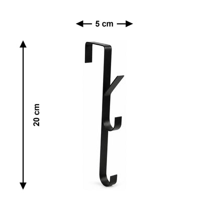 Space saving over door hook image 6