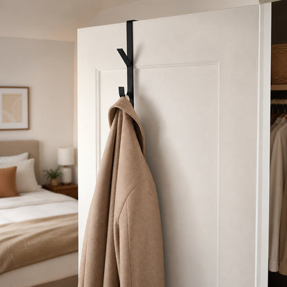 Space saving over door hook image 9