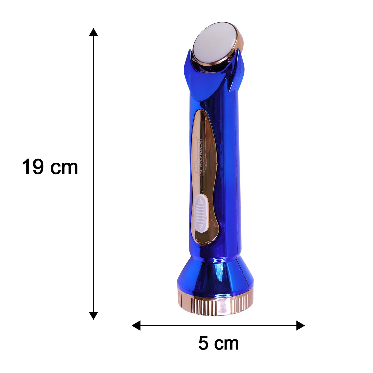 Rechargeable LED flashlight product dimensions