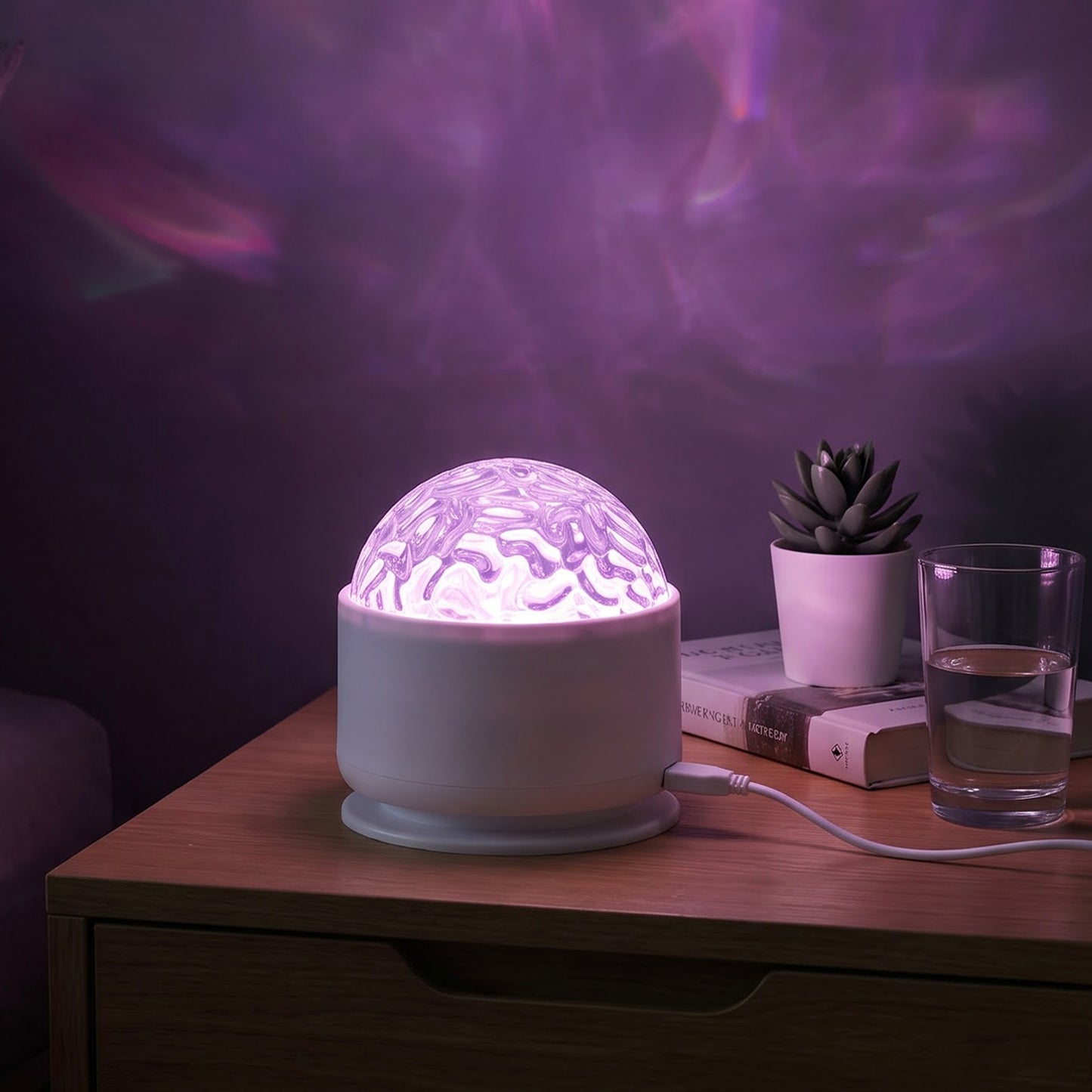 Starry night projector ambient lighting