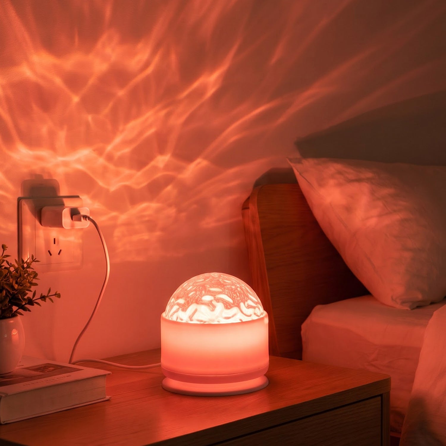 Starry projection night light bedside use