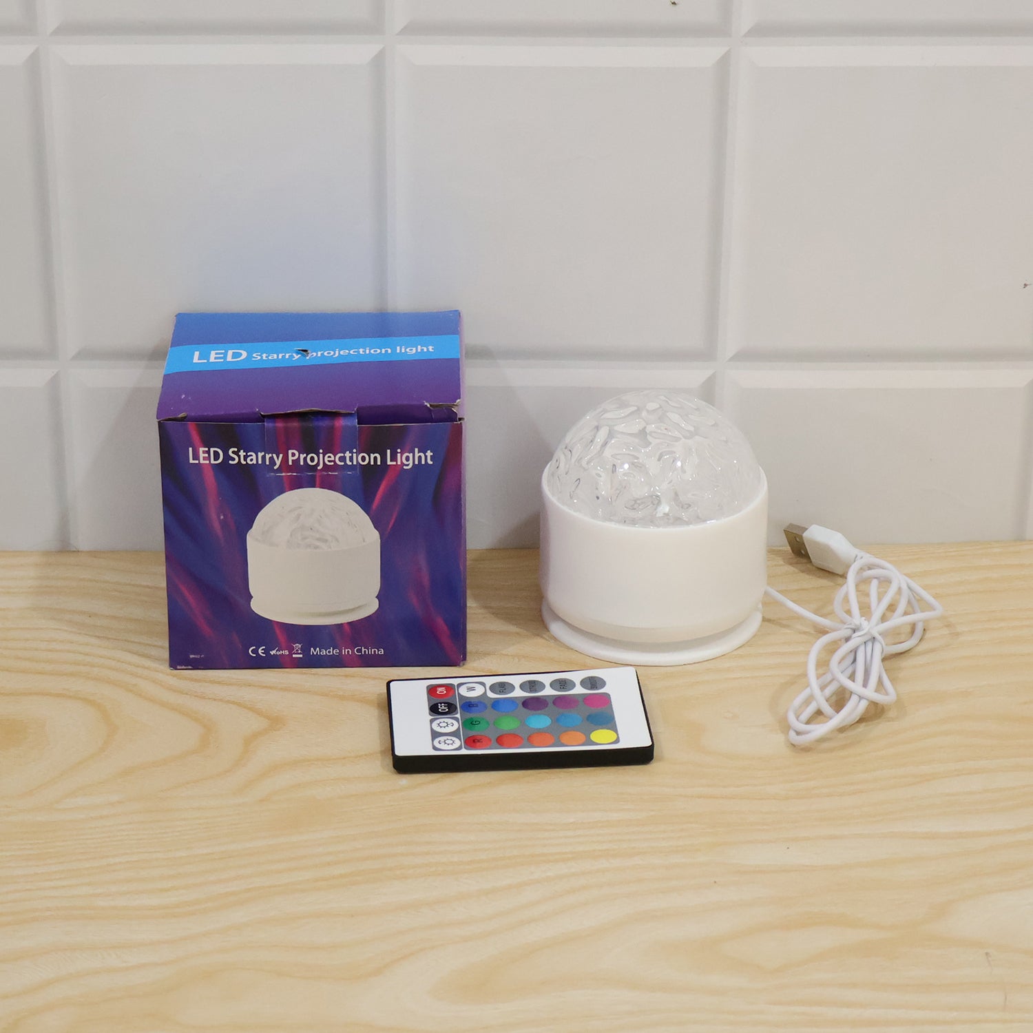 LED starry projection light live color box photo
