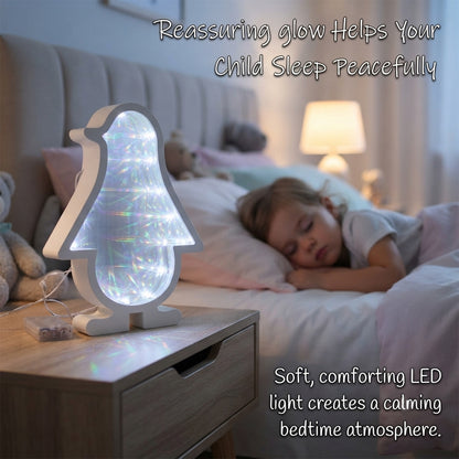 Penguin ambient night light display view