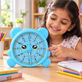 Kids Learning Clock with Movable Hands for Time Reading Practice (1 Pc)