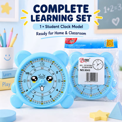 Kids learning clock with movable hands - view 05