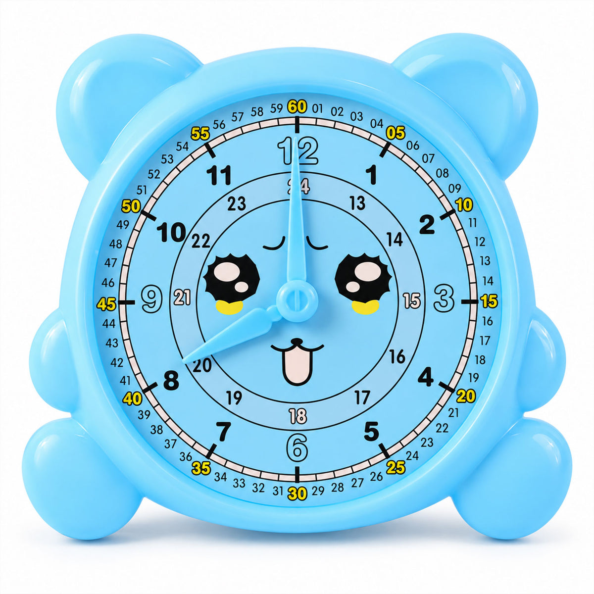 Kids learning clock with movable hands - view 07