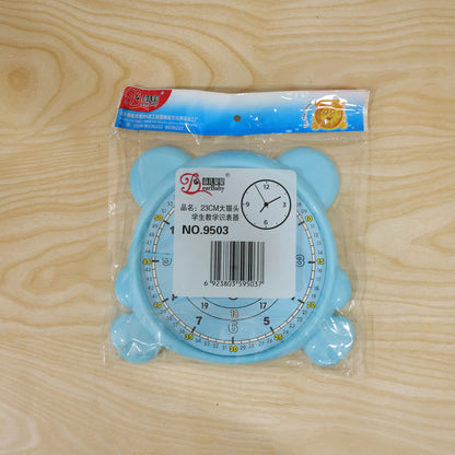 Kids learning clock with movable hands - actual product