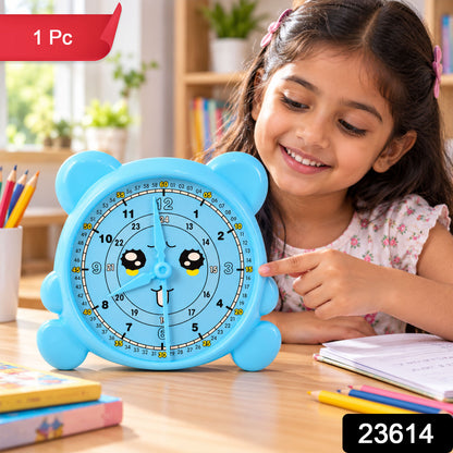 Kids learning clock with movable hands - 1 Pc