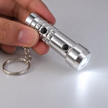 Mini keychain torch with white and UV light 8