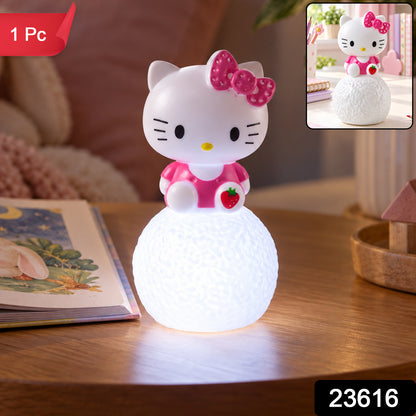 Cartoon cat LED night light - SKU photo
