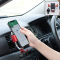 Car AC Vent Mobile Holder with Gravity Grip and Adjustable Viewing Angle (1 Pc)