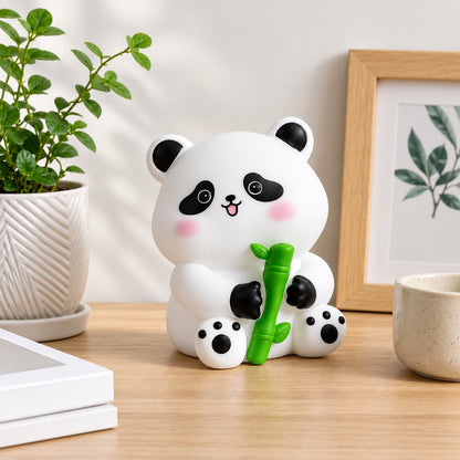 Panda hugging bamboo night lamp - view 02
