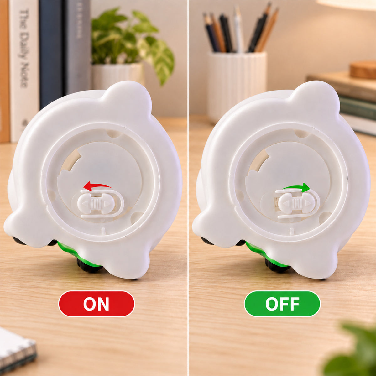 Panda hugging bamboo night lamp - view 03