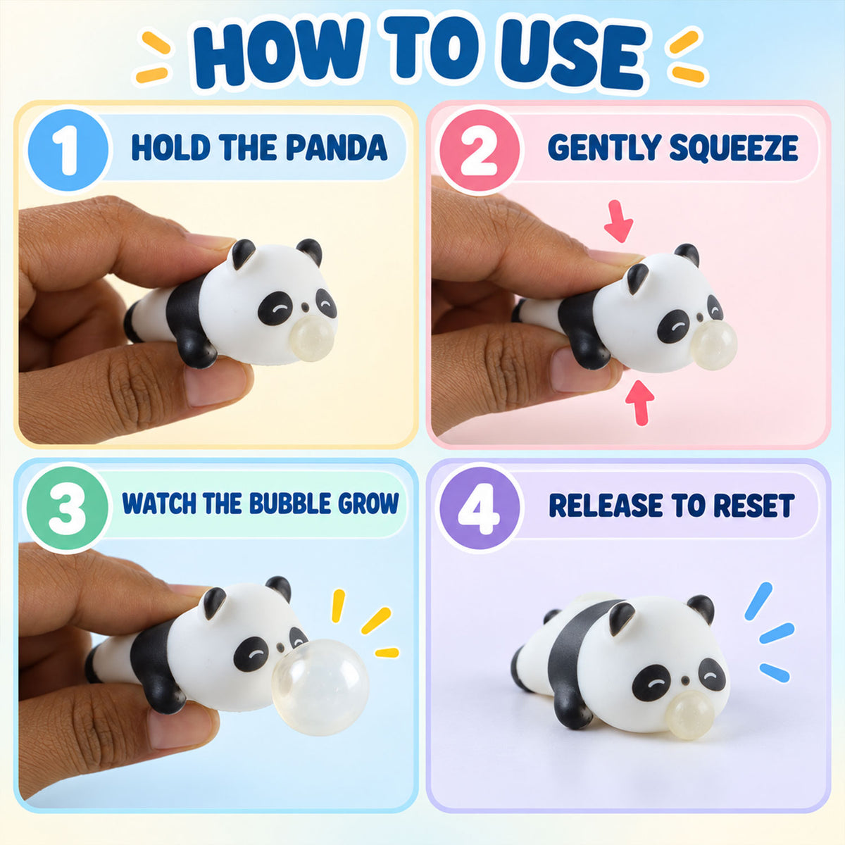 Squishy toy how to play