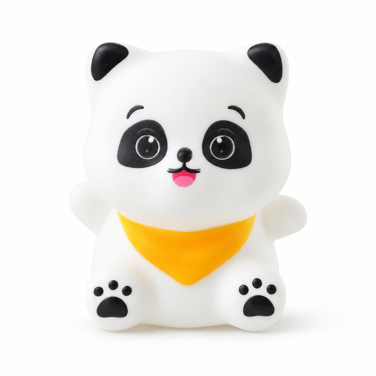 Panda scarf lamp design view
