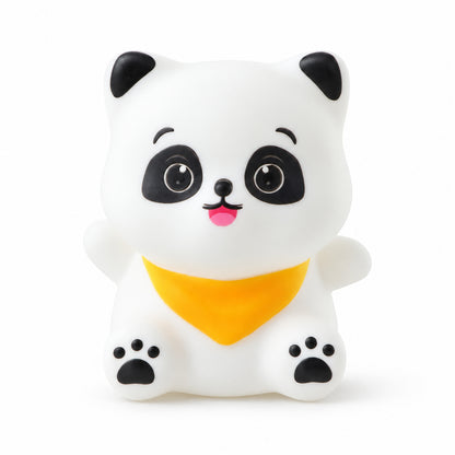 Panda scarf lamp design view