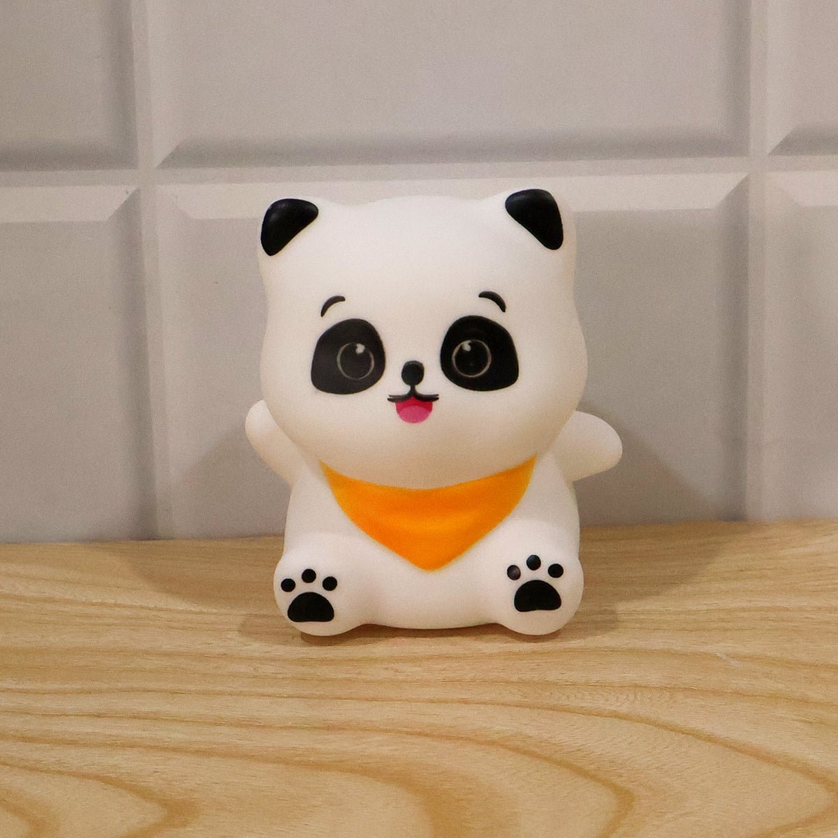 Panda scarf night light decor use