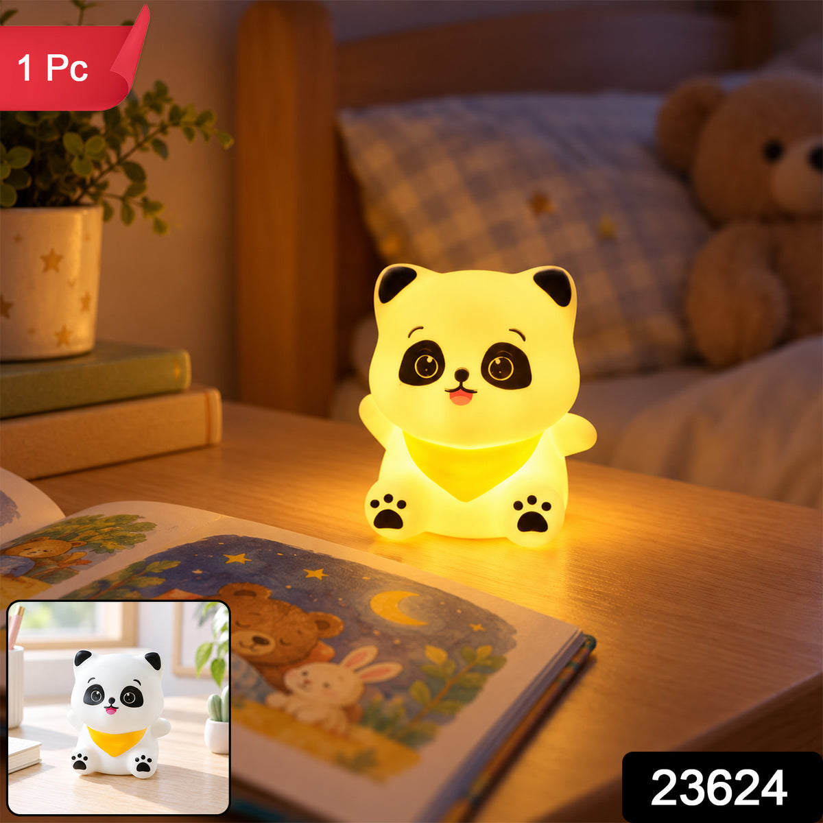 Panda scarf lamp pack