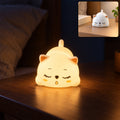 Cute Sleeping Cat Night Light with Warm Glow for Bedside and Room Decor (1 Pc)