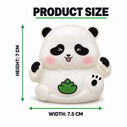 Panda lamp dimensions height 7 cm and width 7.5 cm