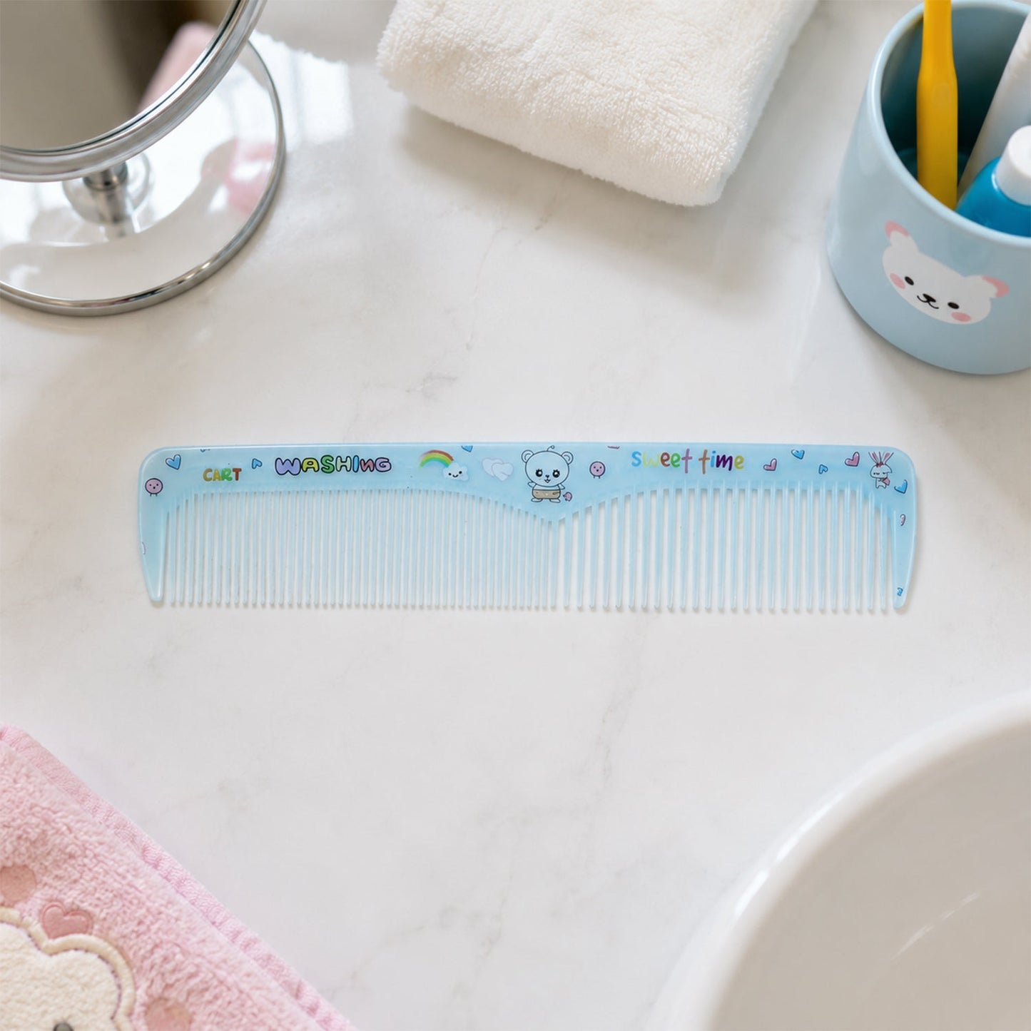 Hair Styling & Grooming Comb Anti-Static Detangling Comb for Men & Women (1 Pc)