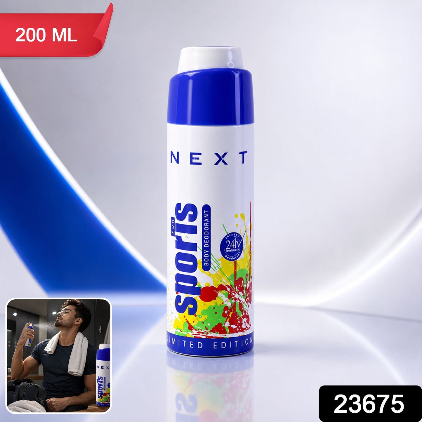 Sports body spray deodorant pack