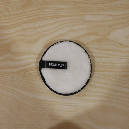 Close-up of soft skin-friendly foam facial sponge
