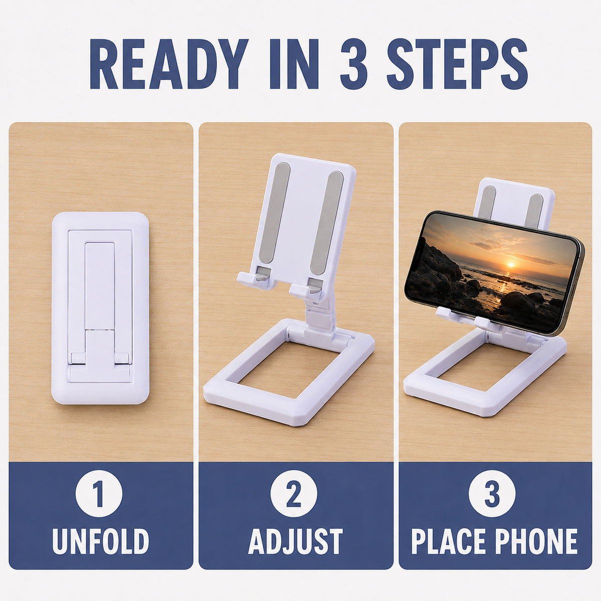 23678_foldable_pla_mobile_phone_holder_stand_no2 usage-guide