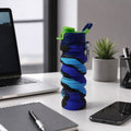 Sili Fold Collapsible Silicone Water Bottle – Leakproof & Portable