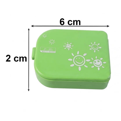 23685 plastic pill organizer box white background