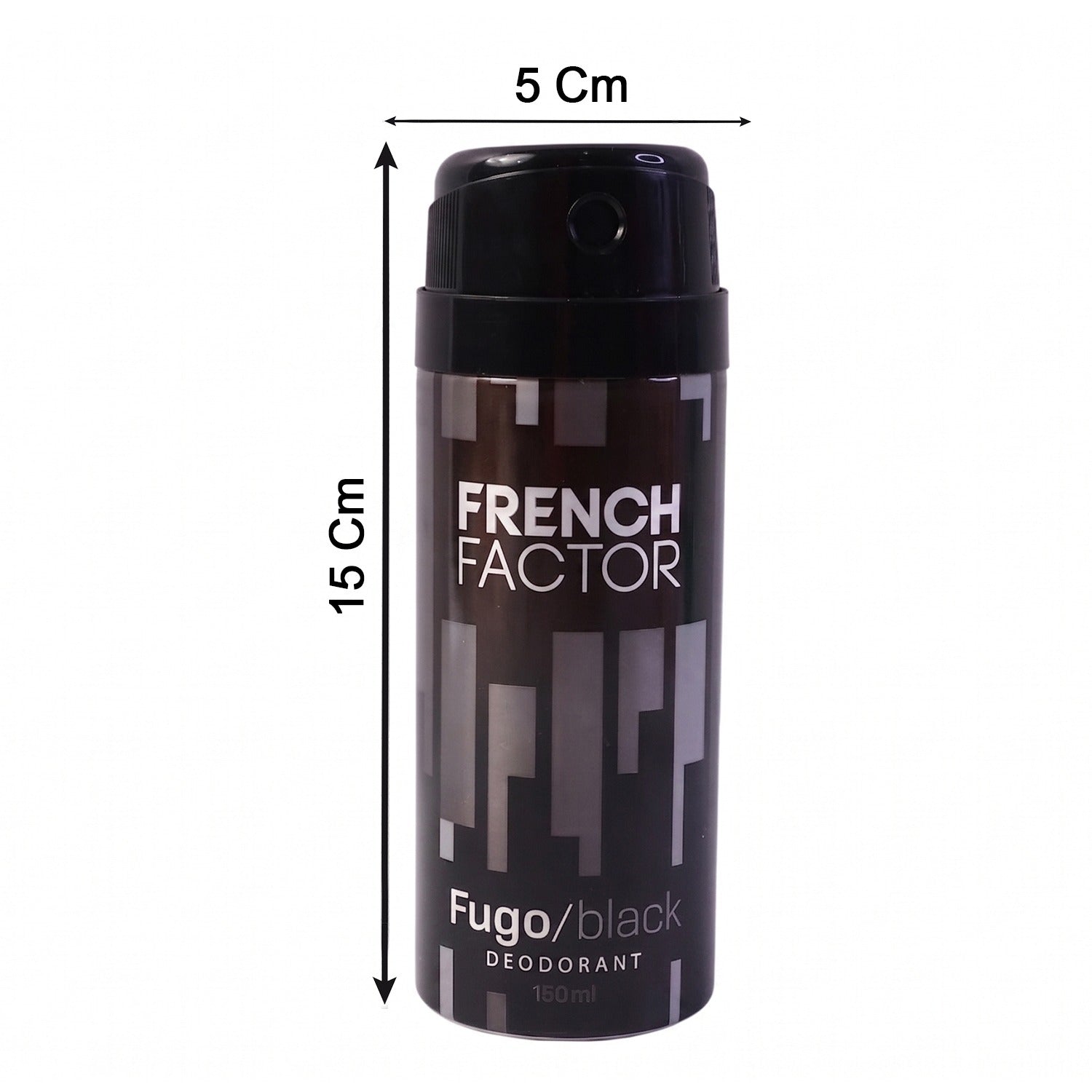 French Factor Fugo Black Deodorant Body Spray (1 Pc, 150 ML)