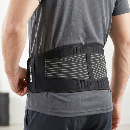 Lumbar support back brace belt pain relief