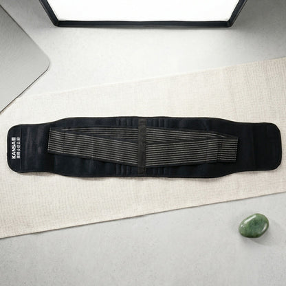 Lumbar support belt design view