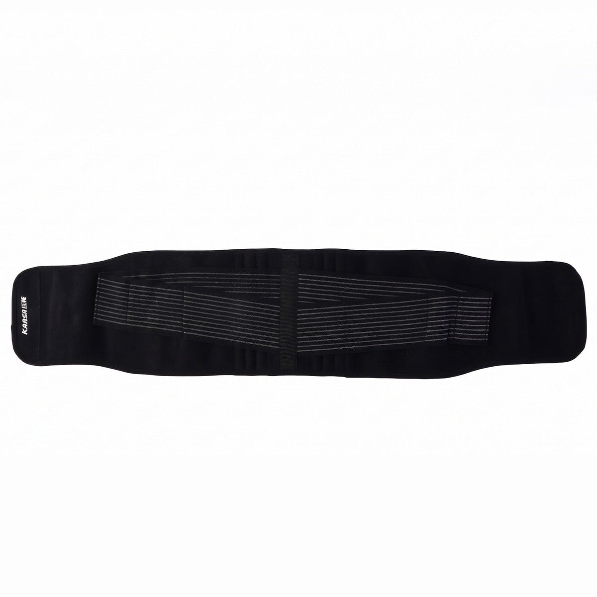 Back brace belt white bg