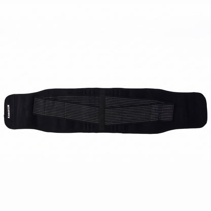 Back brace belt white bg