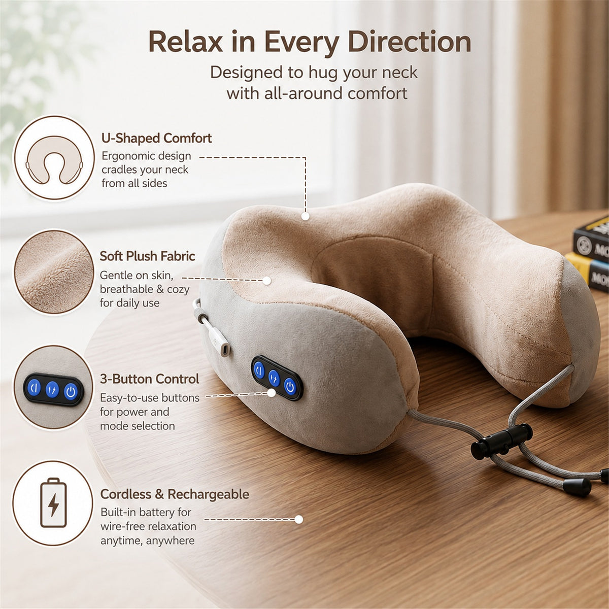23773_u_shape_electric_neck_massage_pillow image 3