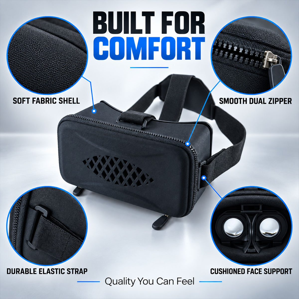 Virtual reality smartphone viewer features - view 06