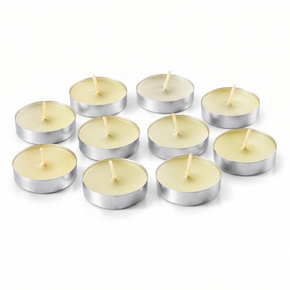 Decorative wax tea light candles 04