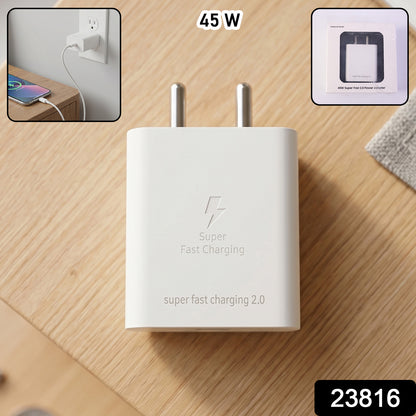 45W Super Fast 2.0 Power Adapter box image