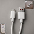 10W USB to Micro USB Charging Cable – 1 Meter Durable White Cable