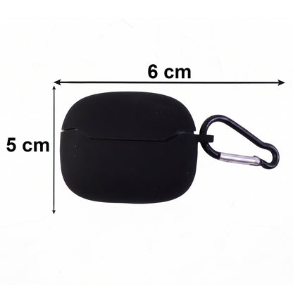 Wireless TWS earbuds being worn