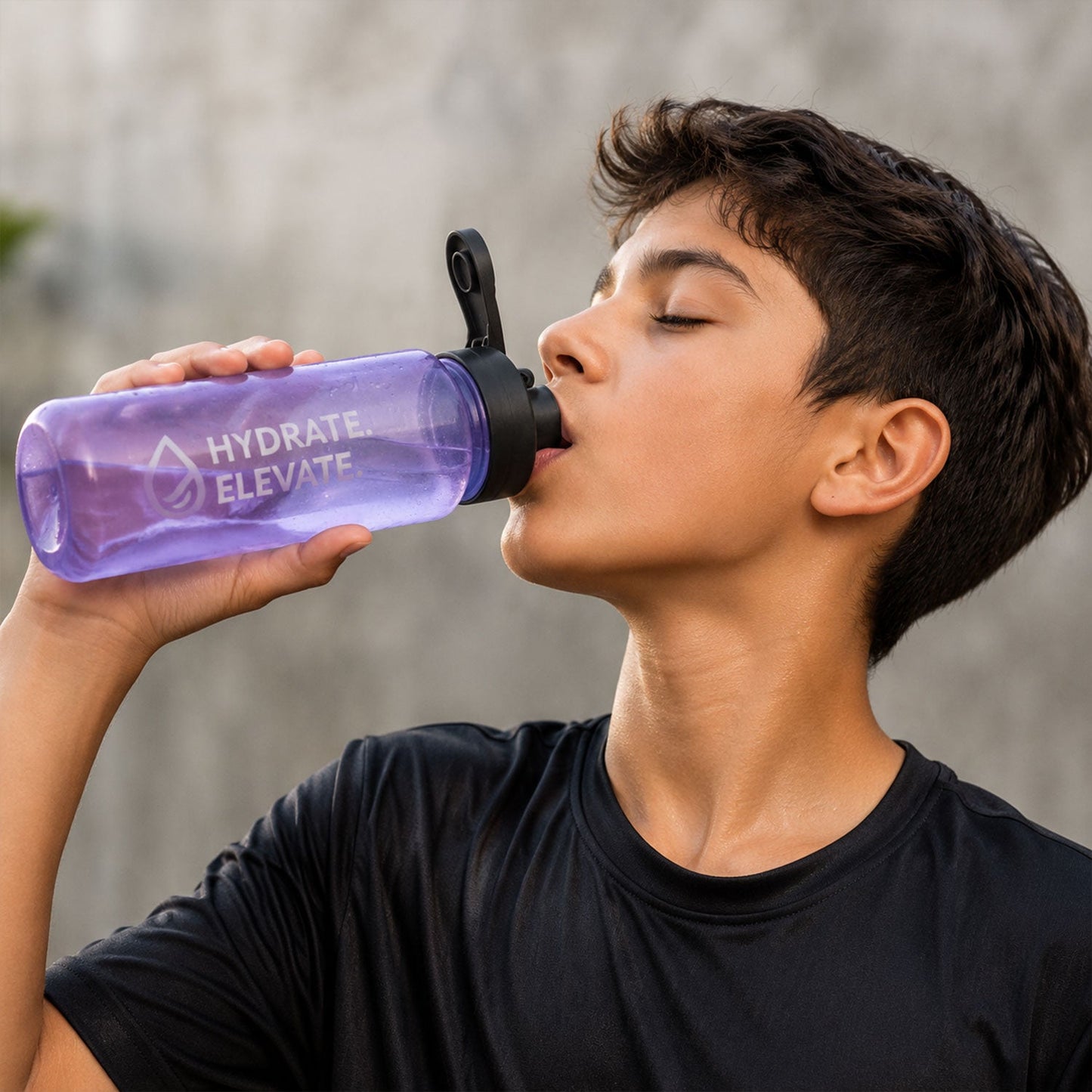 23830 motivational water bottle live use