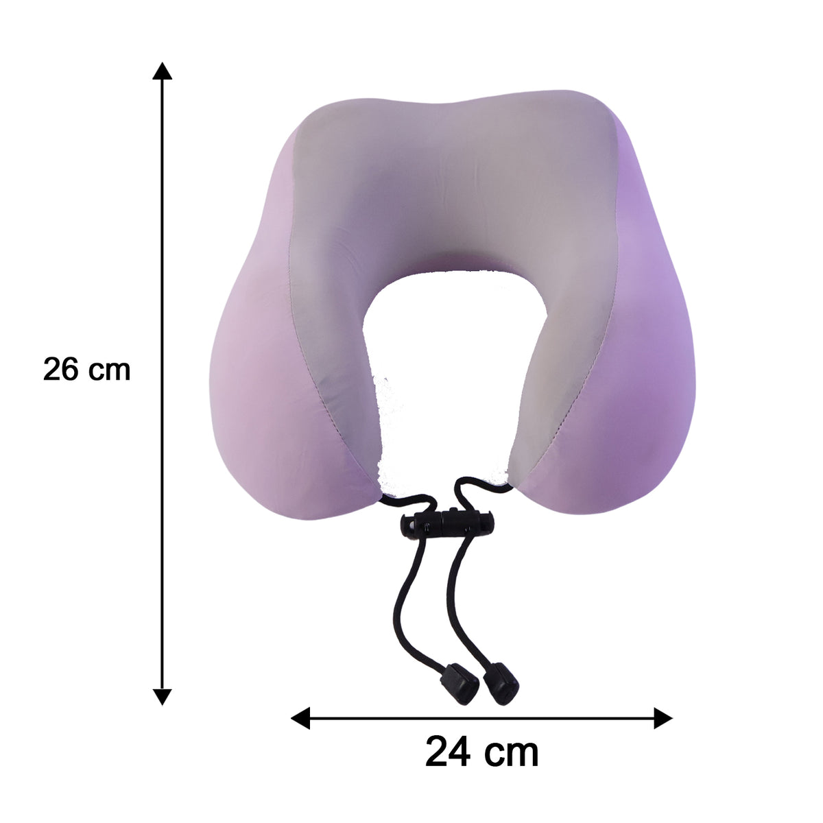U shaped travel neck pillow dimensions