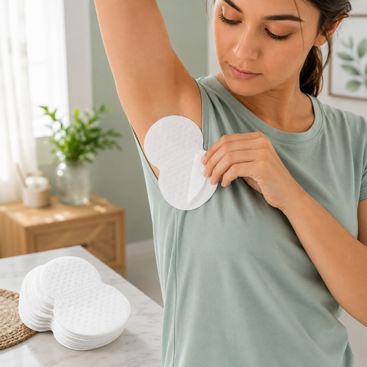 Disposable Underarm Sweat Pads for Daily Clothing Protection and Freshness (10 Pc)