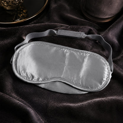 Soft satin sleeping eye mask for comfortable rest - image 7