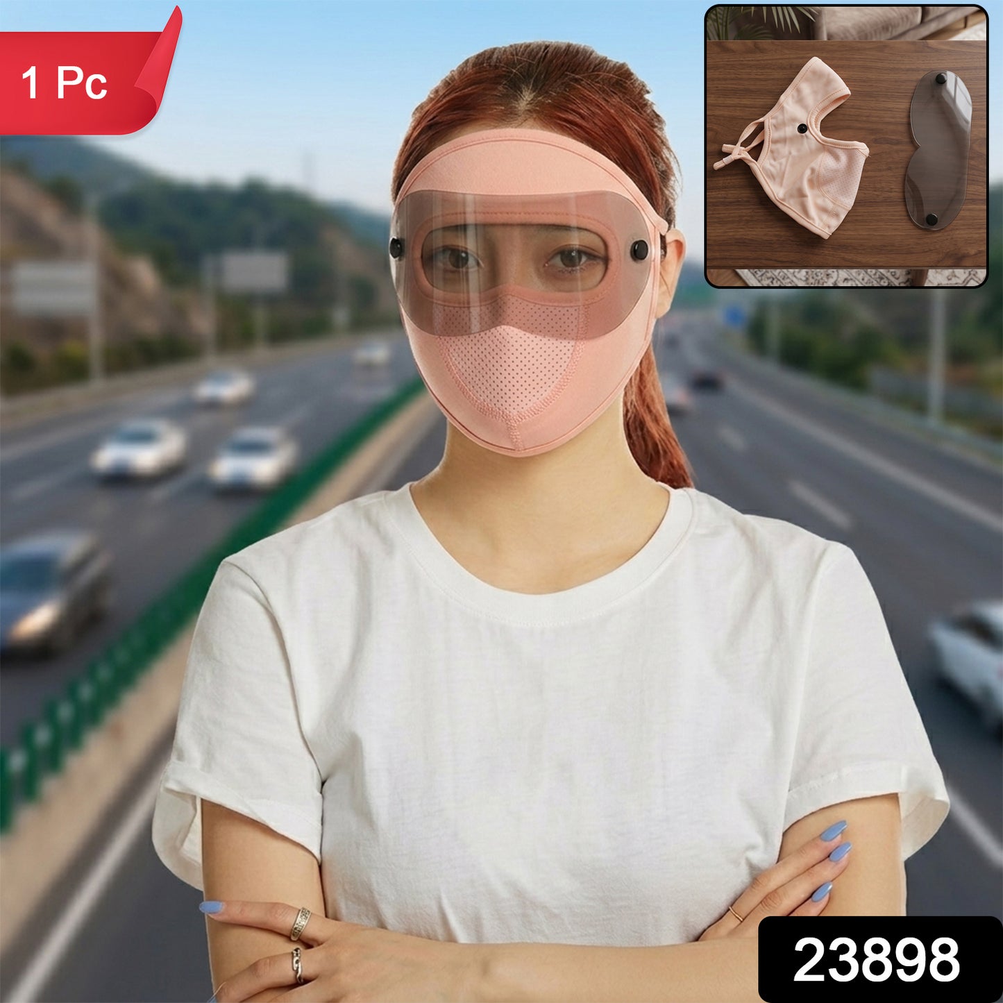 Reusable soft cloth face mask - image 2